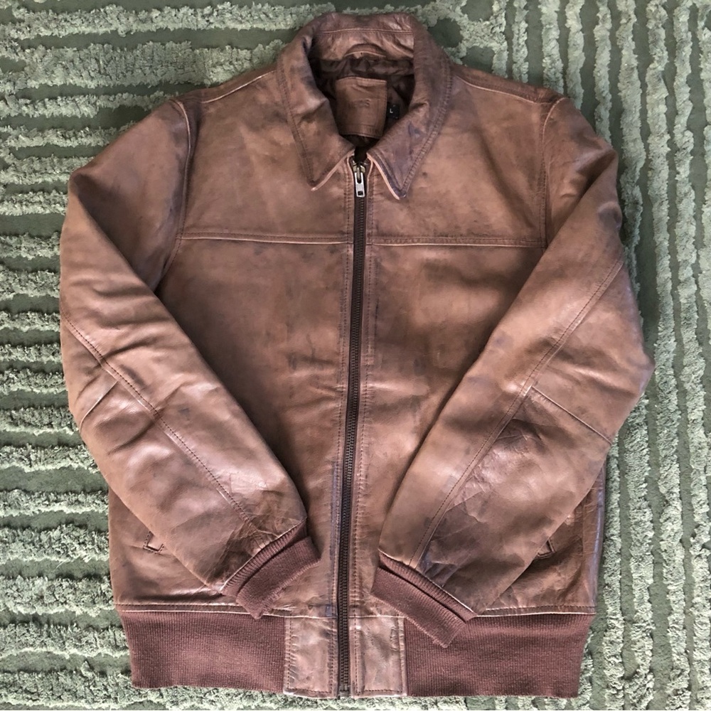 Asos leather jacket